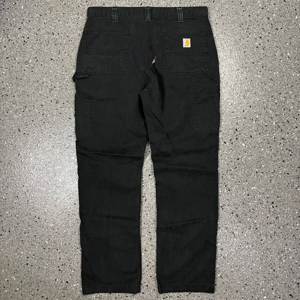 Carhartt Relaxed Straight Black Denim Jeans